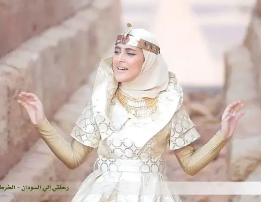 “أمينة كرم” تستعد لإطلاق أغنية السودانية ” بنت النيل”