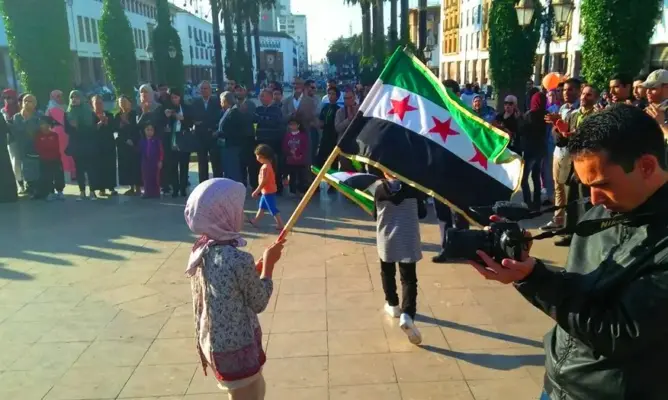نشطاء بالرباط يقررون التظاهر بشكل “غير اعتيادي” من أجل حلب