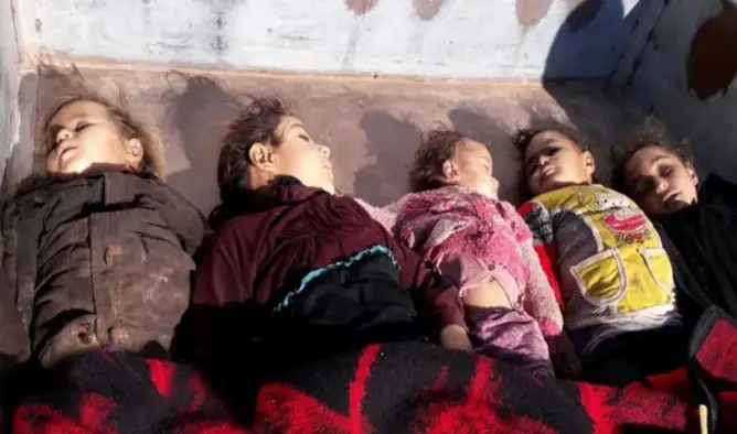 مجزرة جديدة.. مائة قتيل في قصف بالغاز الكيماوي في حماة
