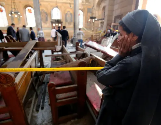 مصر تعلن حدادا وطنيا لمدة 3 أيام إثر حادث تفجير كنيسة