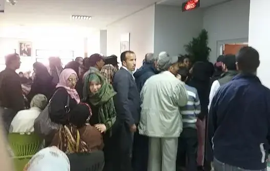 احتجاج مواطنين بمستشفى الأم والطفل بمراكش بسبب “التماطل”