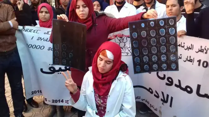 “التعنيف الأمني” يفقد حسناء القدرة على النطق وتحريك اليدين