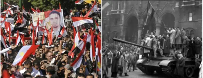 7 ثورات .. تعرف عليها في الذكرى السادسة لـ “25 يناير” المصرية