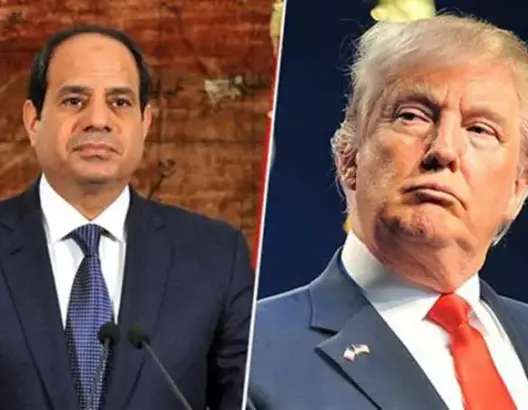ترامب يهاتف السيسي اليوم