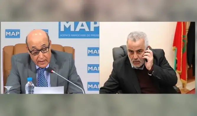 مكالمة هاتفية تأمر بنكيران بالاحتفاظ بابن الشيخ في منصبه