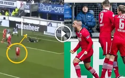 المغربي إلياس بلحساني يمنح الفوز لفريقه بالدوري الهولندي (فيديو)
