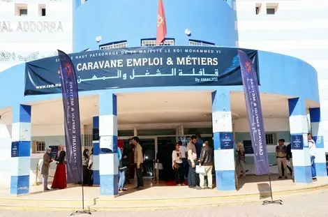 تنظيم النسخة السادسة لقافلة الشغل والمهن