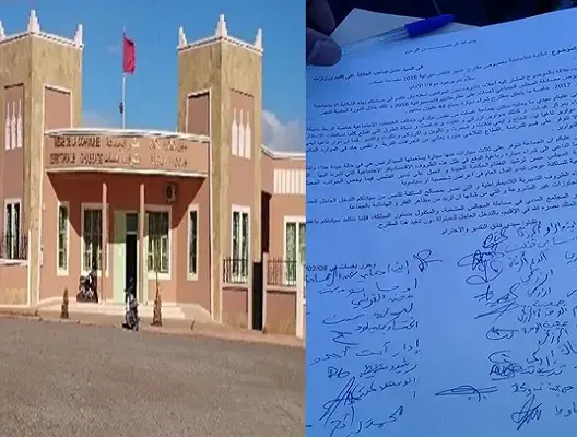 قيادي حركي بورزازات يقتني سيارة بـ 44 مليون والساكنة تحتج