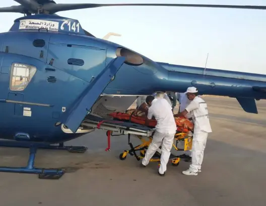 مروحية طبية تتدخل لإنقاذ عجوز بدوار محاصر بالثلوج بأزيلال