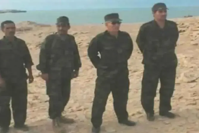 استفزاز جديد.. صور لزعيم الانفصاليين قرب الحدود المغربية