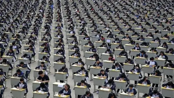 الصين..قوات تدخل لمنع الغش في الثانوية