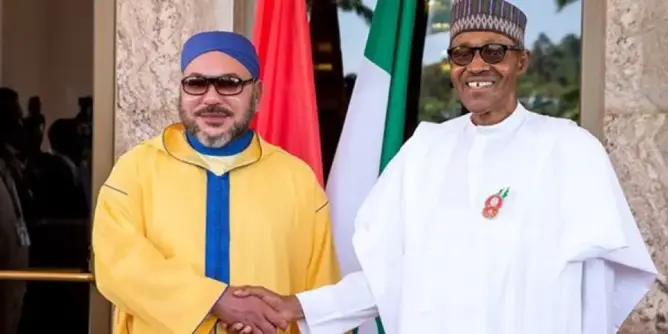 الملك يجري مباحثات هاتفية مع رئيس نيجيريا وهذا ما درا بينهما