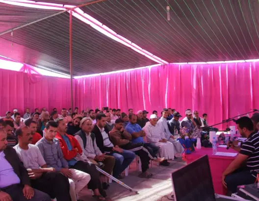 قافلة الحرفيين والتجار والمقاولين الذاتيين تحط الرحال بالجديدة