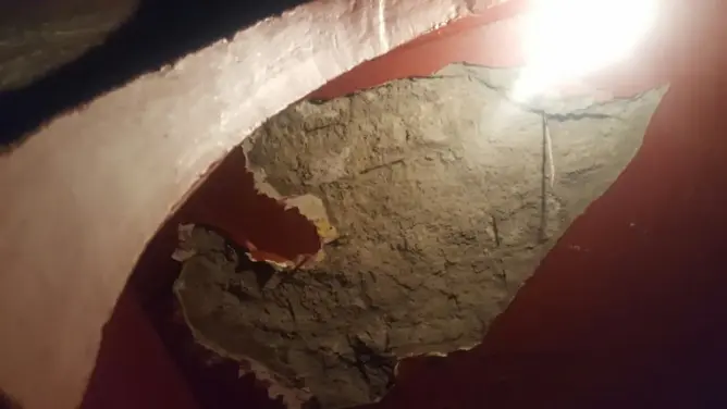 جرح مصلٍ في انهيار جزء من سقف مسجد بمدينة الرباط
