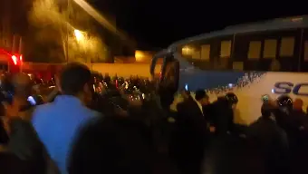 تعنيف معطلين بالعيون