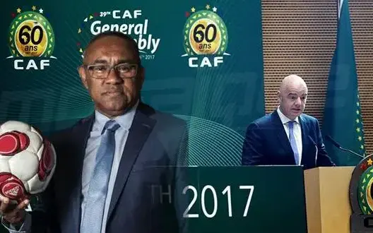 رئيس الفيفا يعلق على اختيار الملغاشي أحمد على رأس الـ”الكاف”