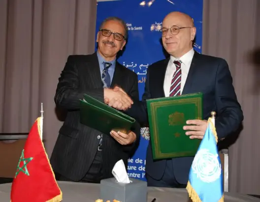 التوقيع بالرباط على استراتيجية التعاون بين المغرب ومنظمة الصحة العالمية