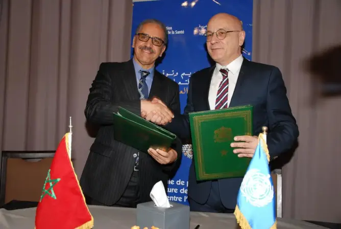 التوقيع بالرباط على استراتيجية التعاون بين المغرب ومنظمة الصحة العالمية