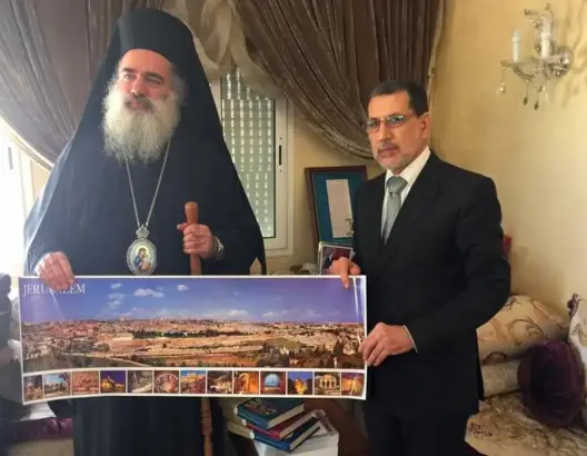 العثماني: فلسطين تجري في دماء المغاربة وبناء حارتنا بالقدس جاري (صور)