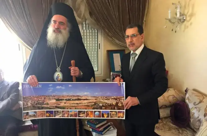 العثماني: فلسطين تجري في دماء المغاربة وبناء حارتنا بالقدس جاري (صور)