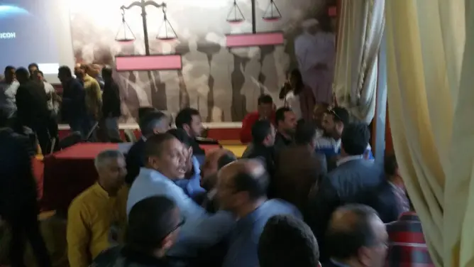 عناصر “ولد الرشيد” تواصل احتلال مقر حزب الاستقلال لليوم الثالث