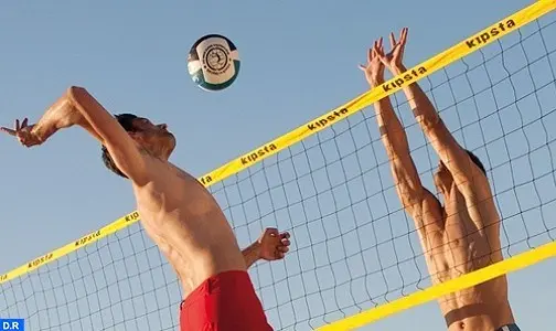 منتخب الشبان للكرة الطائرة الشاطئية يبلغ نهائي بطولة إفريقيا