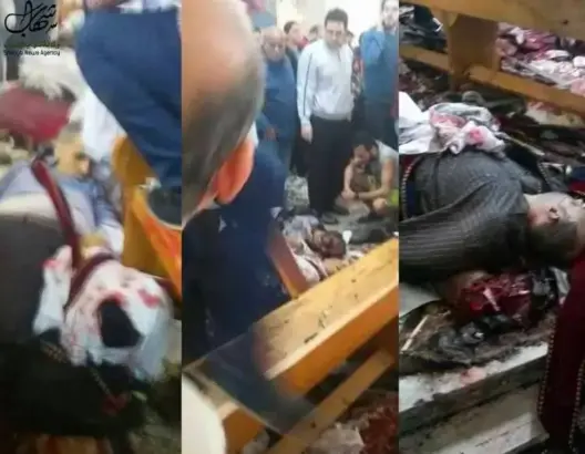عشرات القتلى والجرحى في تفجير كنيسة شمال القاهرة