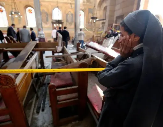 تفجير كنيسة ثانية بمصر.. غضب شعبي والسيسي يستعين بالجيش