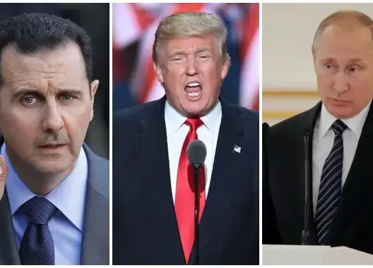ترامب ينعت بشار بـ”الحيوان” ويعتبر دعم بوتين له يسيء لروسيا