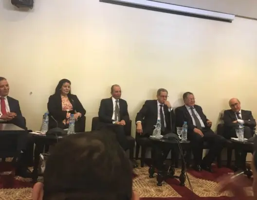 بعد تعيينه وزيرا باسم السنبلة.. حصاد يحضر لقاء للحركة الشعبية