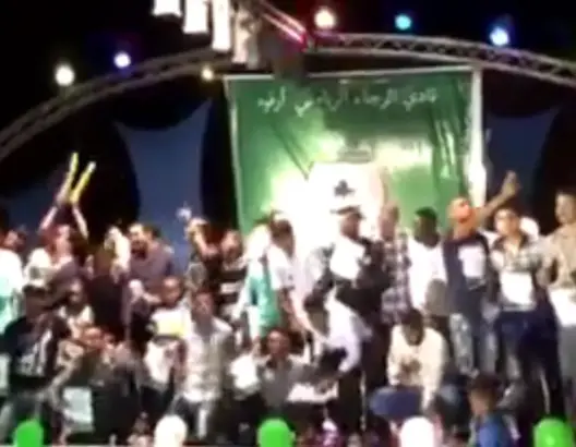 هكذا احتفلت مدينة أرفود بفريقها الكروي