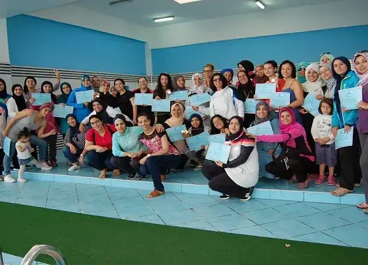 الدشيرة الجهادية تحتضن مسابقة نسوية في السباحة