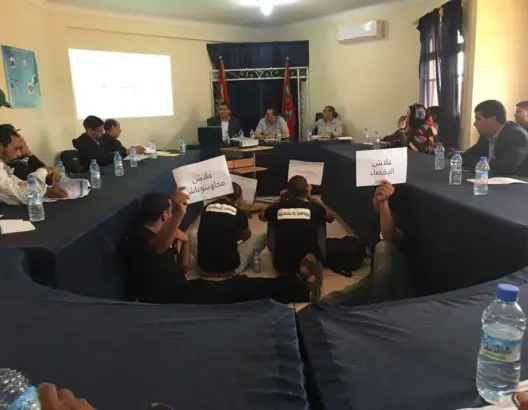 جمعية تحتج في دورة مجلس سيدي المختار بسبب “الإقصاء” من الدعم