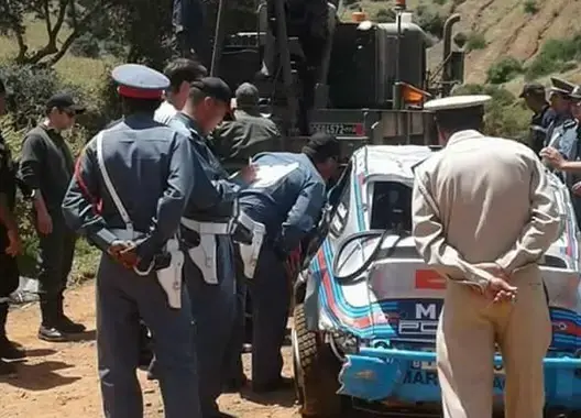 مقتل متسابق من مناكو في انقلاب سيارته في رالي المغرب بخنيفرة