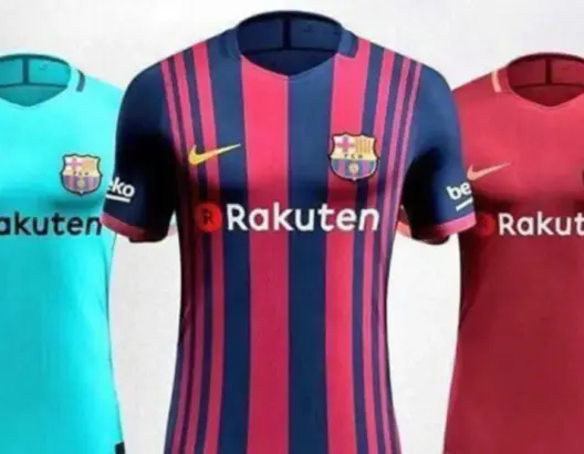 الكشف عن زي برشلونة الجديد