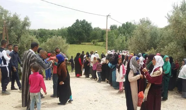 معتقلو انتفاضة أنبد بتنغير يعانقون الحرية والساكنة تتمسك ببراءتهم