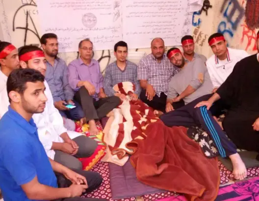 في اليوم الثالث للإضراب.. أساتذة مرسبون يفقدون القدرة على الحركة (صور)