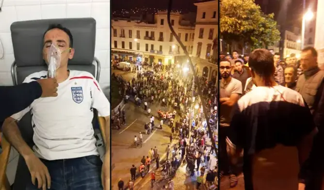 متظاهر يروي كيف اعتدى أزيد من 100 “بلطجي” على وقفة تطوان