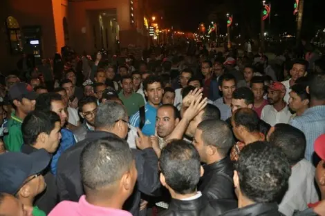 الأمن يعنف وقفة احتجاجية بمراكش لمتضامنين مع حراك الريف