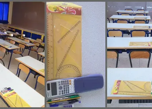 ثانوية بتنغير توفر لتلاميذ “الباك” أدوات مدرسية لاجتياز الامتحان