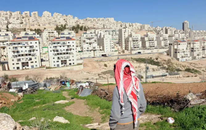 المستوطنات الإسرائيلية بفلسطين