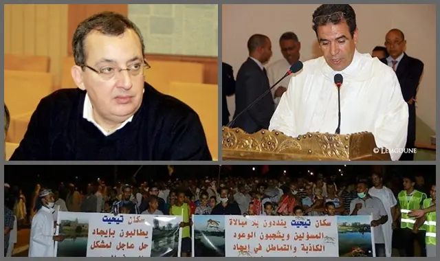 جماعة تنغير تتضامن مع متضرري الصرف الصحي وتطالب ONEP بالتدخل