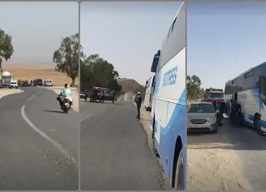 سكان يقطعون الطريق المؤدية لمعامل الـ OCP بإقليم اليوسفية