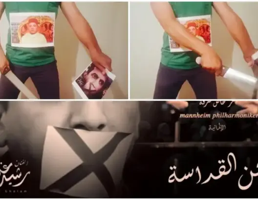 بسبب أغنية “سجن القداسة”.. رشيد غلام يتعرض لتهديدات بالقتل (صور)