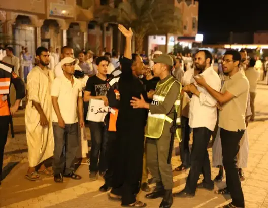 أمن زاكورة يمنع مواطنين من الالتحاق بوقفة احتجاجية ضد التهميش