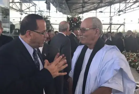 الخلفي يتهرب من التعليق على لقاء وزير إسرائيلي بزعيم البوليساريو