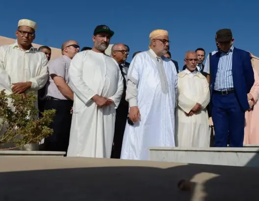 بنكيران يعلن مواقف الزعماء الشهداء من مقبرة الشهداء