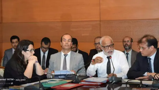 يتيم يناقش قانون تقاعد غير الأجراء مع المستشارين