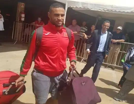 الملاكم سعادة بعد عودته إلى المغرب .. “مستعد لتعويض ما فاتني”