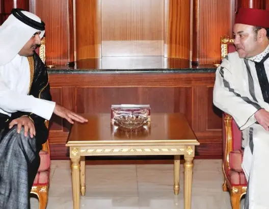 الملك يهنئ أمير قطر بذكرى توليه الحكم ويؤكد مواصلة العمل المشترك
